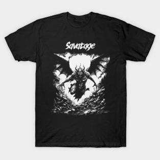 Mysterious Abyss Savatage T-Shirt